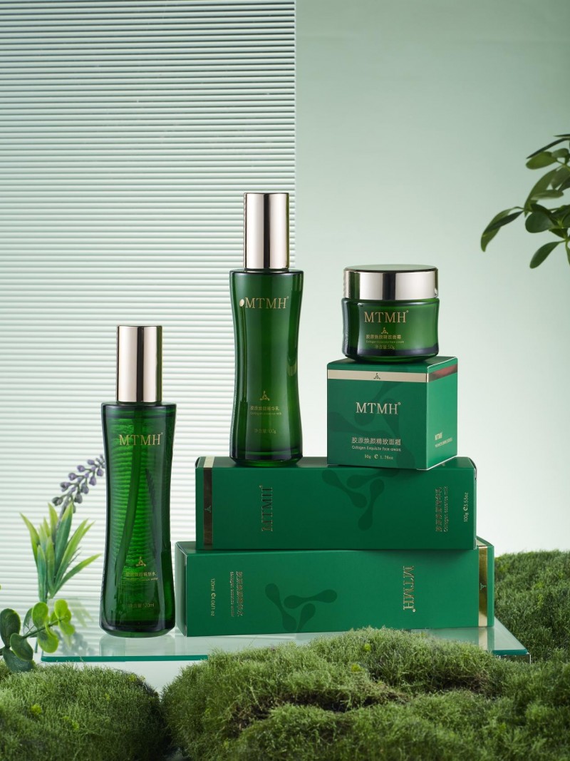 MTMH胶原焕颜套组：补水舒缓抗皱，轻松拿捏嫩滑少女肌