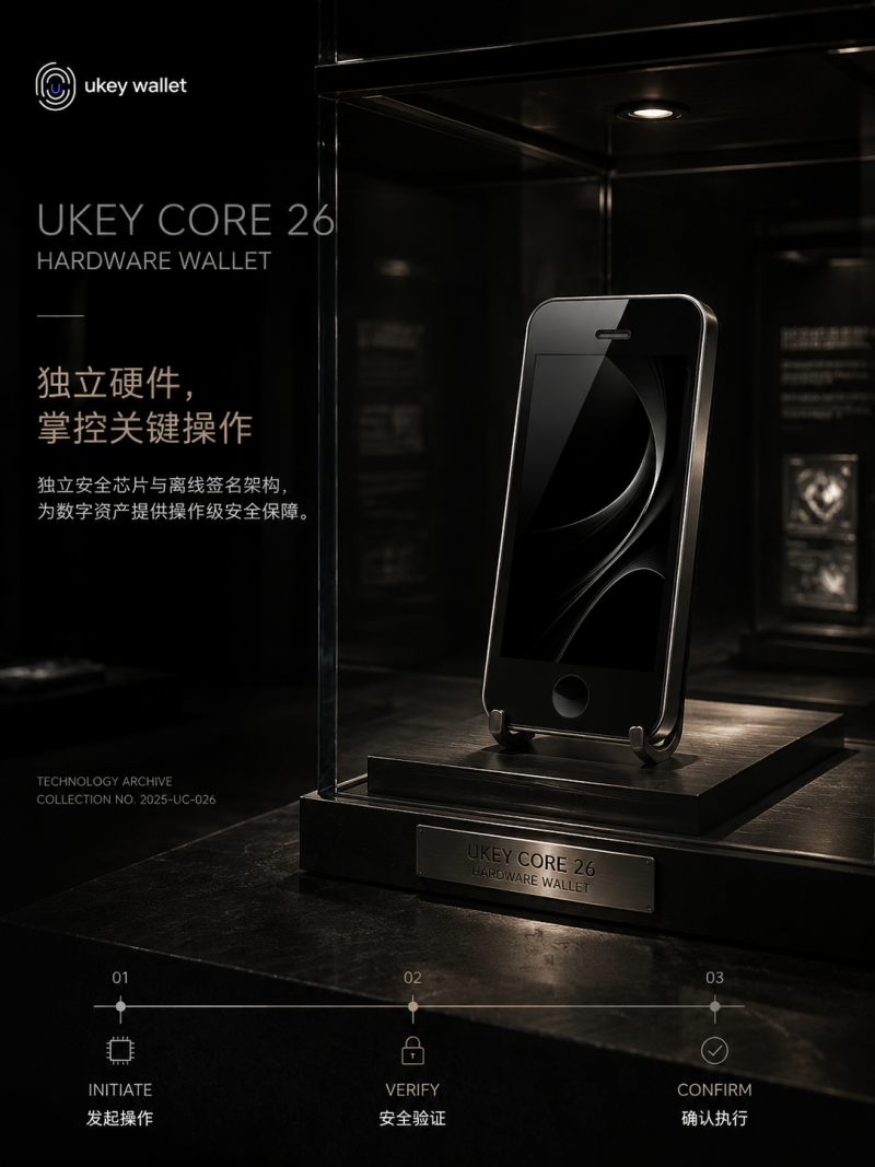 UKey Wallet 是由 UKEY LIMITED 运营的硬件钱包与恢复产品体系